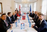 Nehammer und Kocher in Oslo
