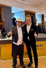 Al Bano und Grandits-Chef Toni Volemann