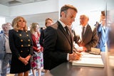 Macron-Paar in Berlin: Lachen am Holocaust-Mahnmal sorgt für Wirbel