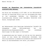 Sachverhaltsdarstellung von Wolfgang Pöltl.