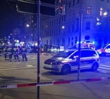 Spektakulärer Unfall mit Polizei-Transporter