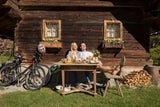 Radlerfrühstück im Almenland. 