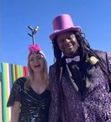 Mola Adebisi und Freundin Adelina