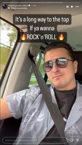 Gabalier ist bereit für AC/DC