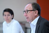 Gesundheitsminister Rauch und Generaldirektorin Reich.