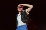 US-Rapper Macklemore bei seinem Auftritt am Frequency Festival 2023