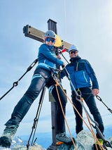 Gipfelstürmer - Claudia Plakolm und Christoph Bauer.
