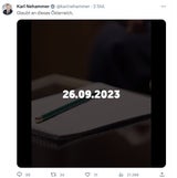 Nehammer Twitter