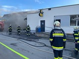 Brand Hallenbad