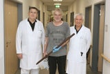 Man von Zaun gepfählt