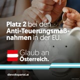 ÖVP zeigt Bargeld. Aber keine Euro-Münzen.