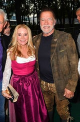 Heather Milligan und Arnold Schwarzenegger