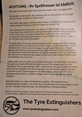SUV Luft raus