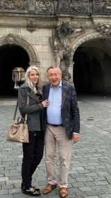 Richard Lugner und seine Simone auf Mini-Flitterwochen