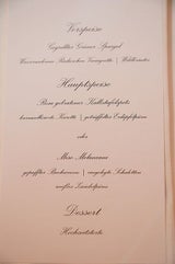 Das Hochzeitsmenü von Richard Lugner