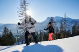 Im Spazierhimmel Werfenweng locken 12 km Winterwanderwege. 