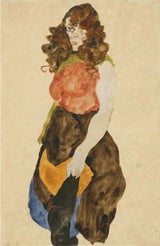 Egon Schiele "Stehende Frau"