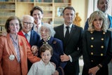 Macron-Paar in Berlin: Lachen am Holocaust-Mahnmal sorgt für Wirbel
