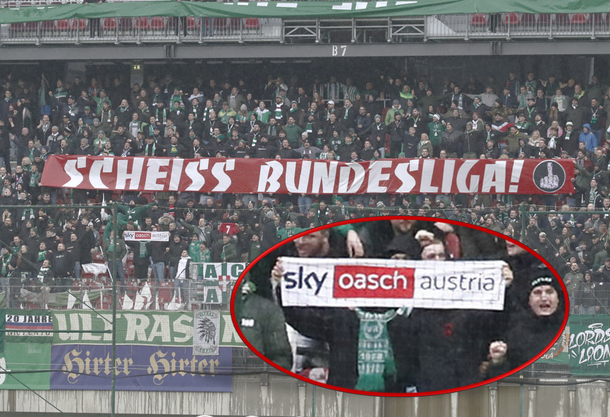 Rapid-Fans sorgen erneut für Wirbel - oe24.at