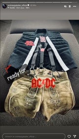 Gabalier ist bereit für AC/DC