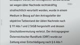 Gerald Grosz Veröffentlichung orf
