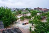 Flut Griechenland