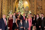 Donald Trump Weihnachtsfoto
