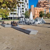 Wiener gehen Brunnen Schauen