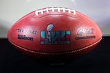 Das Logo von Super Bowl 56