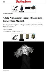 Adele: weltweiter Hype um Europa-Comeback für Austro-Veranstalter