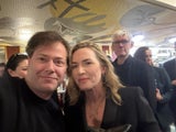 Regisseur Milo Rau mit Kate Winslet&nbsp;