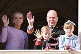 Charlene, Albert und die Kinder