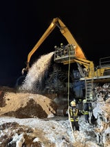 Brand im Industriezentrum