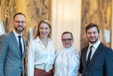 Christoph Santner & Maria Aneglini-Santner mit F. Sares und A. Gabler vom Verein "Ich bin Okay"