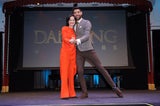 Eva Glawischnig und Dimitar Stafanin