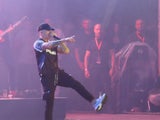 RAF Camora feierte starkes Comeback mit Falco und Feuerwerk