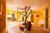 Apfelblüten-Spa mit Sauna, Infrarotkabine und Dampfad.