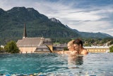 Thermen-Auszeit mit Blick über Bad Ischl.