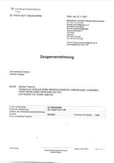 Heribert Kaspers Anzeige gegen Friedrich Schiller