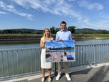 Kontroll-Landesrat Sven Hergovich und Korneuburgs Vize-Bürgermeisterin Bernadette Haider-Wittmann.  