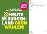 Grüne Posting