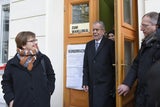 Schmidauer mit Alexander Van der Bellen bei der Wahl 2016.&nbsp;