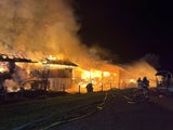 Vollbrand Bauernhof Söll Tirol