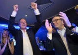 FPÖ-Spitzenkandidat Mario Kunasek und FPÖ Chef Herbert Kickl
