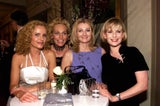 Die Moderatorin 1999 mit ihren Kolleginnen Bärbel Schäfer, Frauke Ludowig und Barbara Eligmann (v. li.).&nbsp;&nbsp;