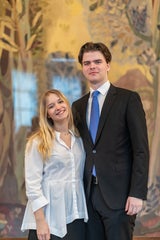 Larissa Mikl und Jan Löffler