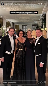 Opernball 2025 im Live-Ticker: Herzig! Leni tanzt mit Debütantin