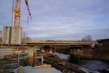 Die neue Michelbach Brücke wird morgen für den Verkehr freigegeben.