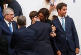 Macron Kuss