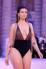 Bei Etam waren auch kurvige Models auf dem Laufsteg zu sehen